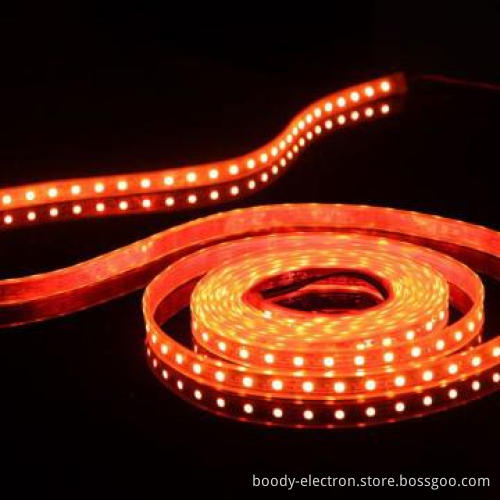 ip65 red color led strips waterproof for hotel decoration and lighting